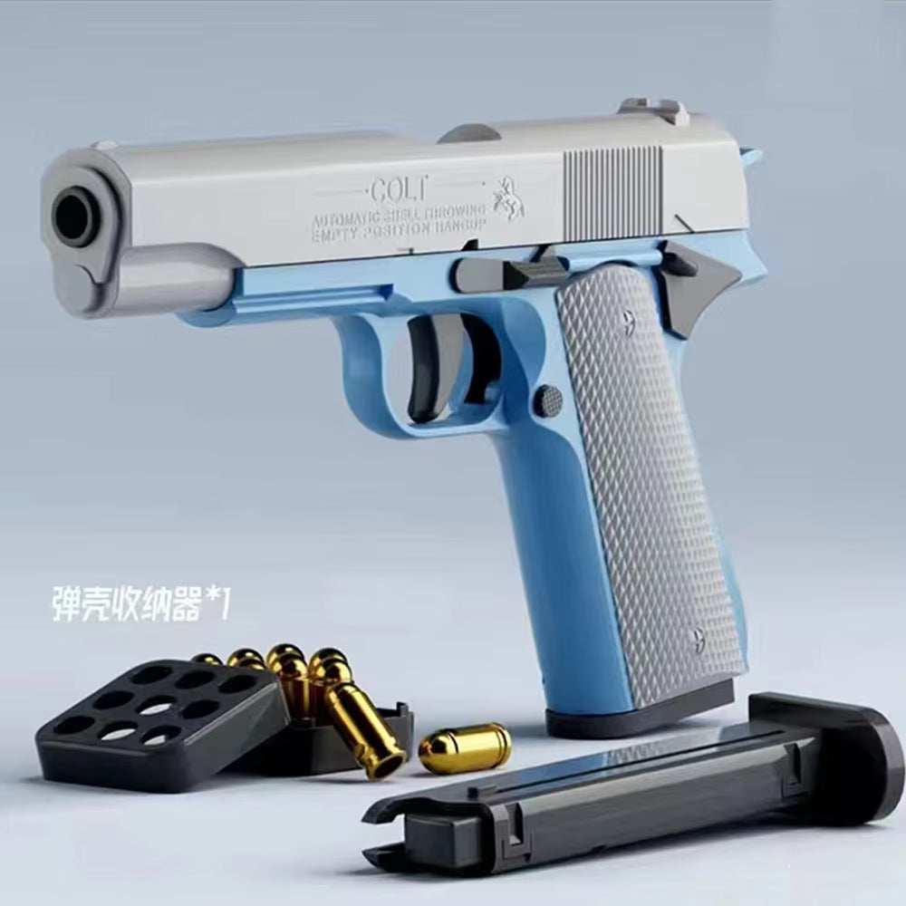 Automatic Colt 1911 Shell Ejection Gun Pistol Toy Guns for Kids Boys Birthday Gift Relaxing Toys